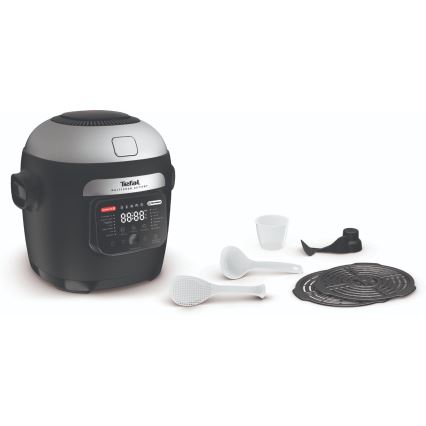 Tefal - Multifunkční hrnec a horkovzdušná fritéza 2v1 MULTICOOK ACTIFRY 1334W/230V 6 l