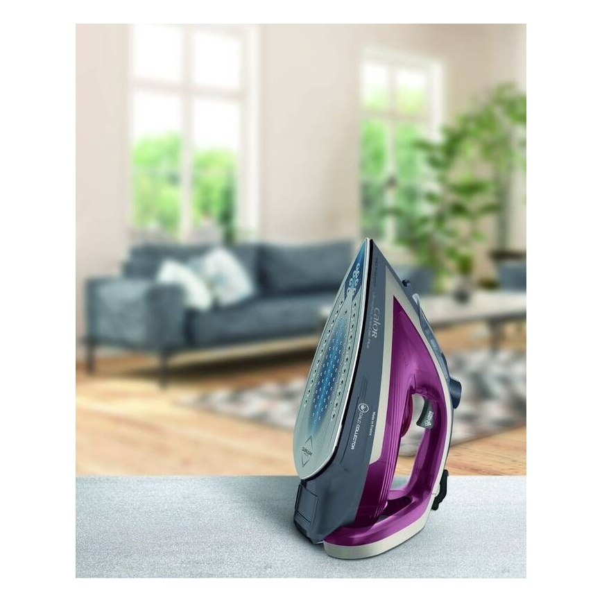Tefal - Napařovací žehlička ULTRAGLISS PLUS 2800W/230V vínová/šedá