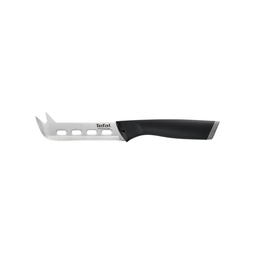 Tefal - Nerezový nůž na sýr COMFORT 12 cm lesklý chrom/černá