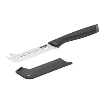 Tefal - Nerezový nůž na sýr COMFORT 12 cm lesklý chrom/černá