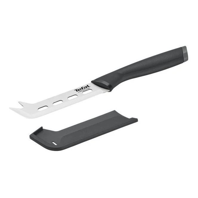 Tefal - Nerezový nůž na sýr COMFORT 12 cm lesklý chrom/černá