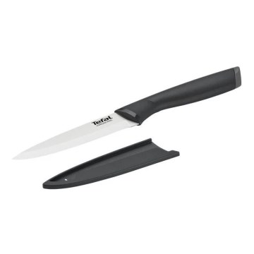Tefal - Nerezový nůž univerzální COMFORT 12 cm lesklý chrom/černá