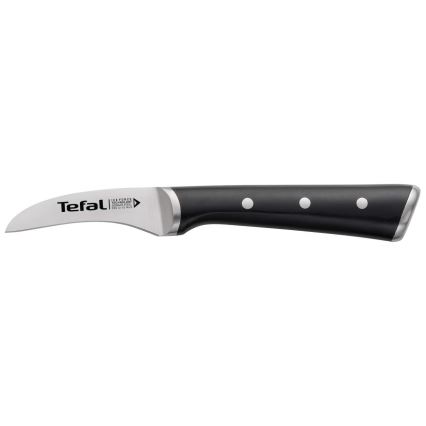 Tefal - Nerezový nůž vykrajovací ICE FORCE 7 cm lesklý chrom/černá