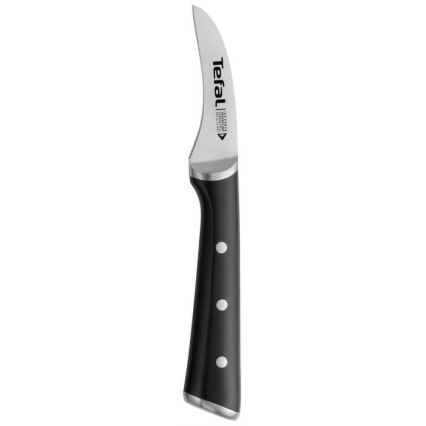 Tefal - Nerezový nůž vykrajovací ICE FORCE 7 cm lesklý chrom/černá