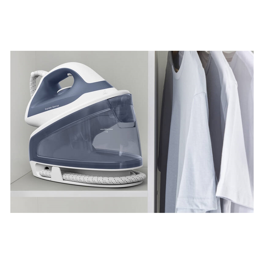Tefal - Parní generátor EXPRESS OPTIMAL 2200W/230V modrá