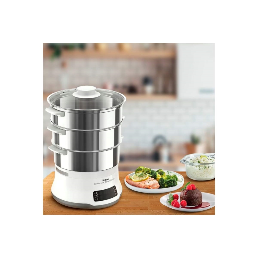 Tefal - Parní hrnec CONVENIENT SERIES DELUXE 9l 900W/230V nerez