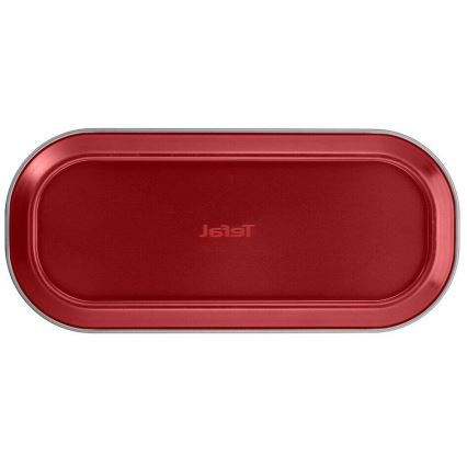 Tefal - Rozkládací forma na biskupský chlebíček DELIBAKE 30x11 cm červená