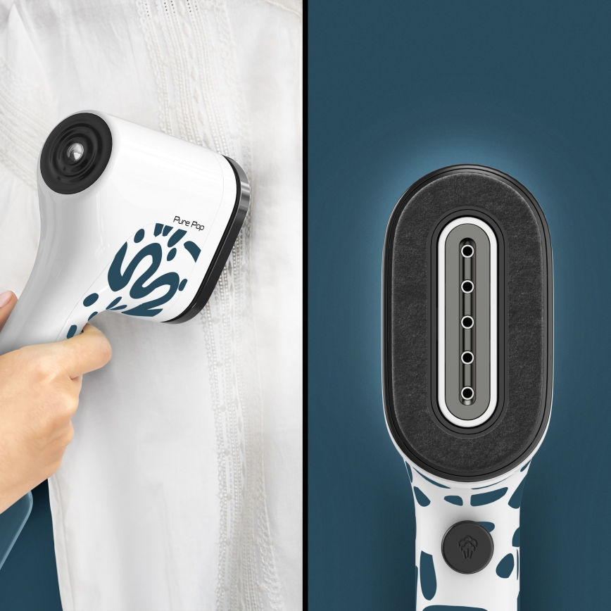 Tefal - Ruční napařovač oděvů PURE POP HOME& TRAVEL 1300W/230V