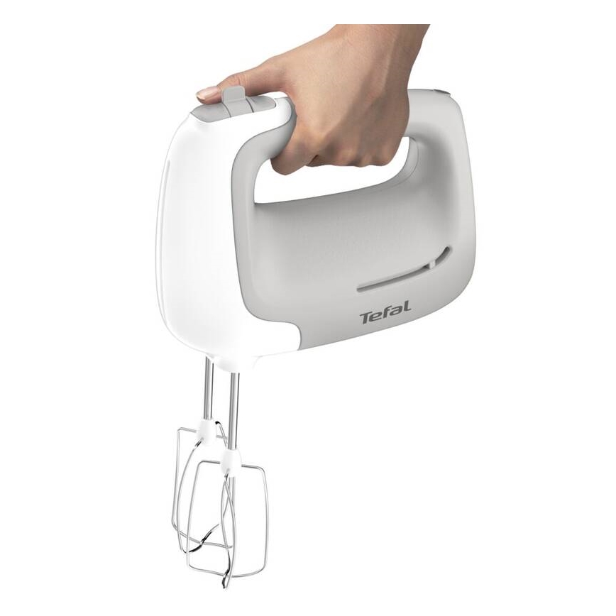 Tefal - Ruční šlehač PREP'MIX+ 450W/230V šedá/bílá