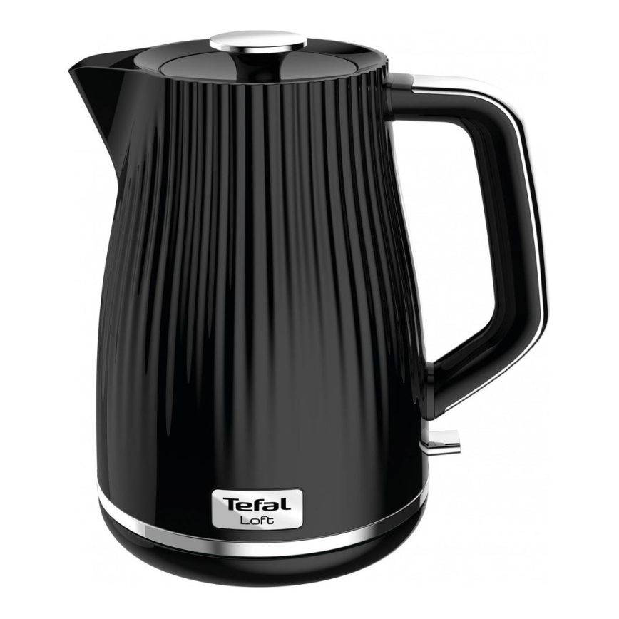 Tefal - Rychlovarná konvice LOFT 1,7 l 2400W/230V černá