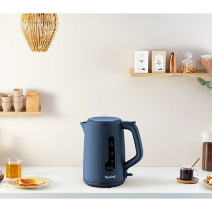 Tefal - Rychlovarná konvice MORNING 1,7 l 2400W/230V modrá