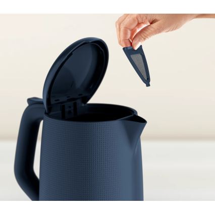 Tefal - Rychlovarná konvice MORNING 1,7 l 2400W/230V modrá