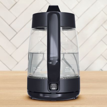 Tefal - Rychlovarná konvice MORNING GLASS 1,7 l 2000W/230V