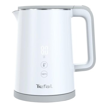 Tefal - Rychlovarná konvice SENSE 1 l 1800W/230V bílá