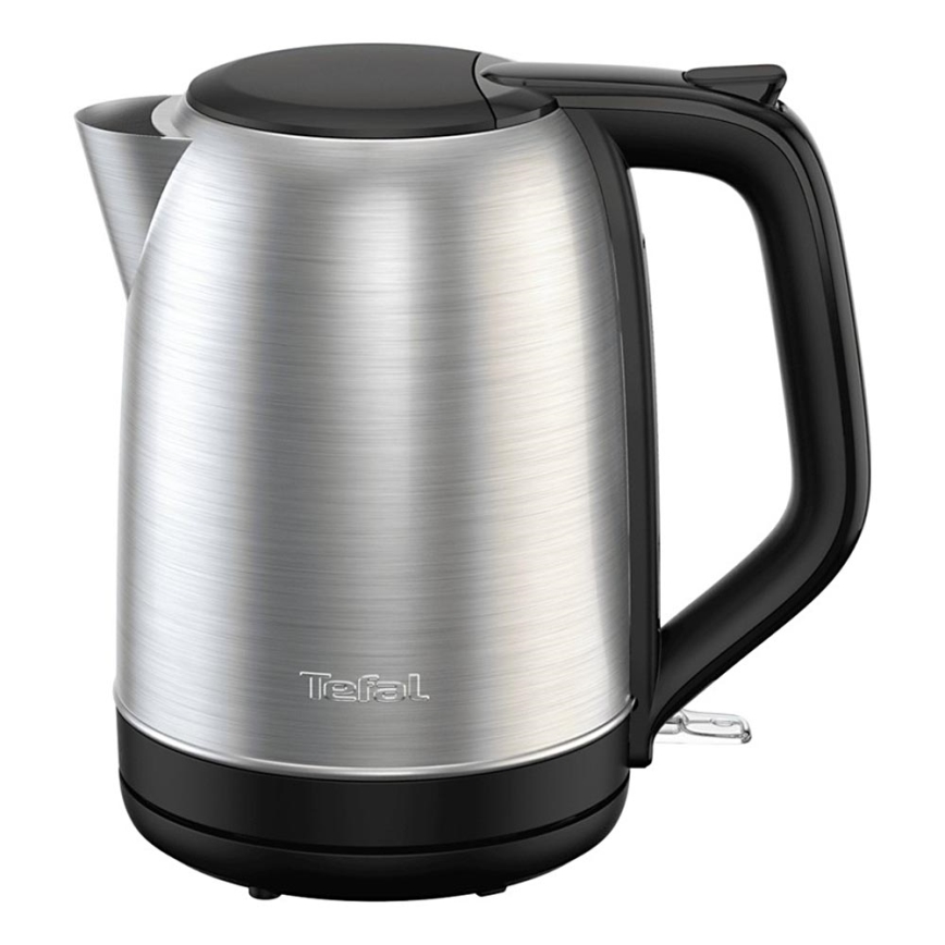 Tefal - Rychlovarná konvice SUBITO 1,7l 2400W/230V nerez/černá