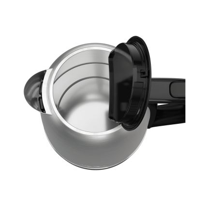 Tefal - Rychlovarná konvice SUBITO 1,7l 2400W/230V nerez/černá