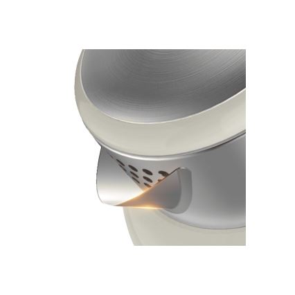 Tefal - Rychlovarná konvice THERMO PROTECT XL 1,9l 1650W/230V nerez/bílá