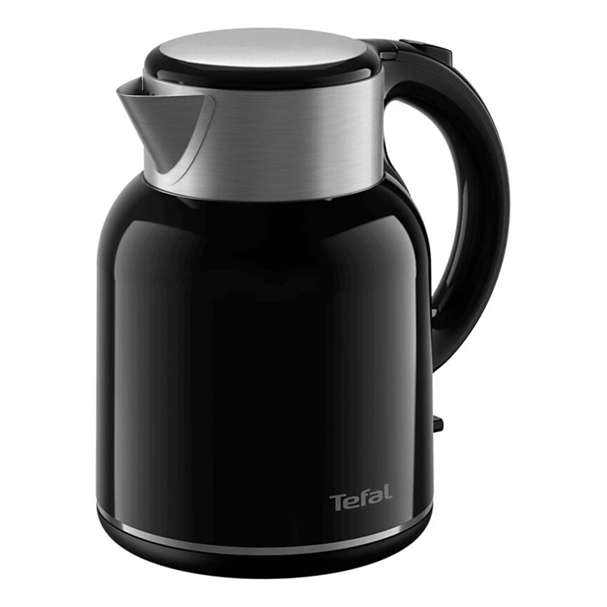 Tefal - Rychlovarná konvice THERMO PROTECT XL 1,9l 1650W/230V nerez/černá