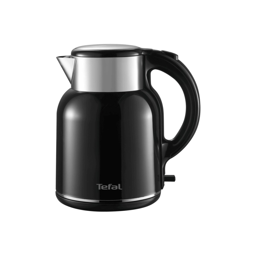 Tefal - Rychlovarná konvice THERMO PROTECT XL 1,9l 1650W/230V nerez/černá