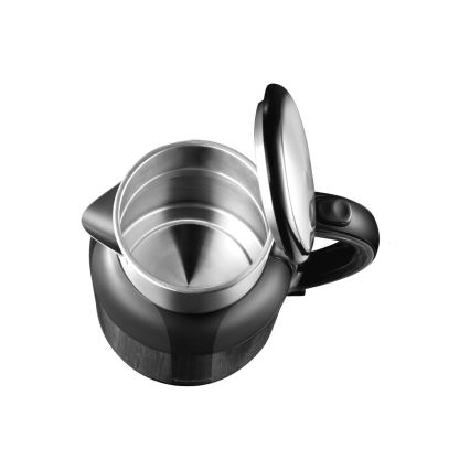 Tefal - Rychlovarná konvice THERMO PROTECT XL 1,9l 1650W/230V nerez/černá