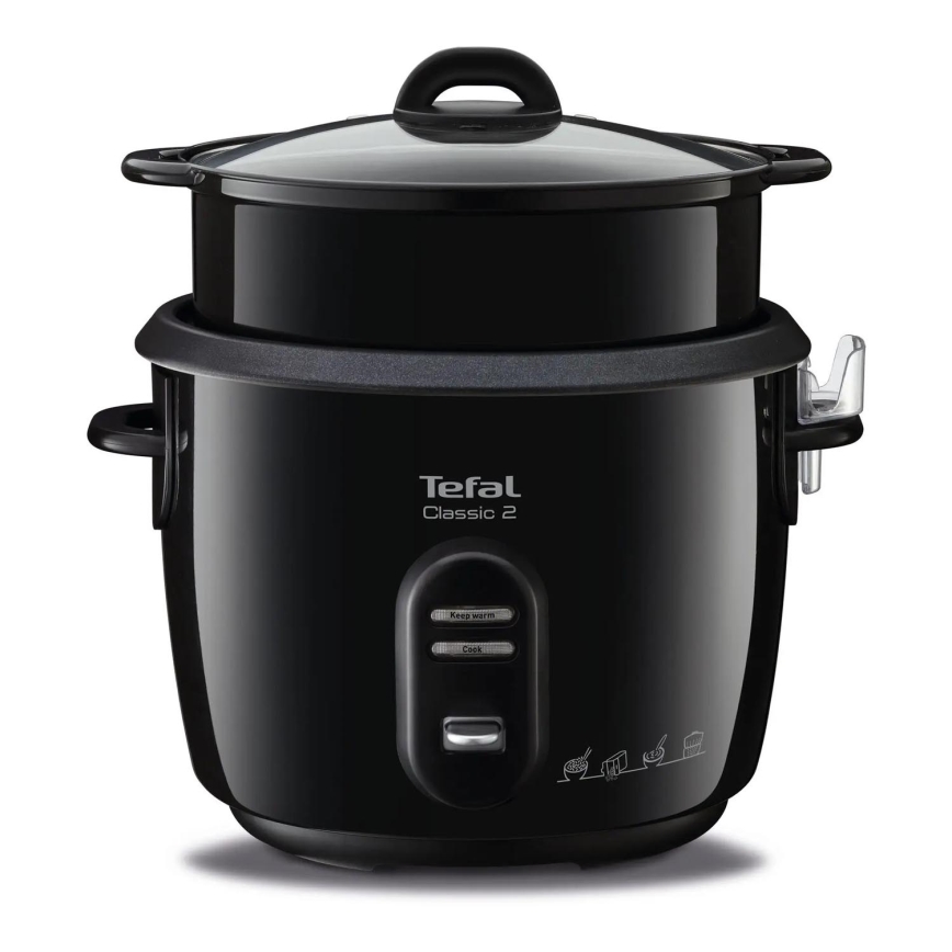 Tefal - Rýžovar CLASSIC 600W/230V 5 l černá