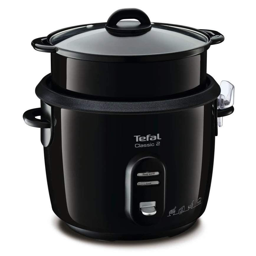Tefal - Rýžovar CLASSIC 600W/230V 5 l černá