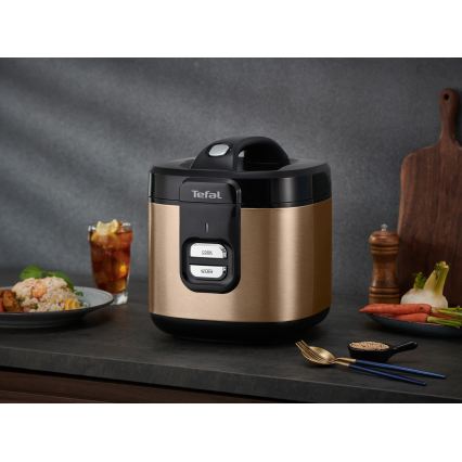 Tefal - Rýžovar COPPERTINTO 600/230V 2 l měděná