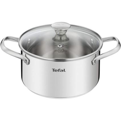 Tefal - Sada hrnců 10 ks COOK EAT nerez