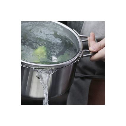 Tefal - Sada hrnců 10 ks NORDICA nerez