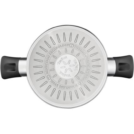 Tefal - Sada hrnců 3 ks DELICIOUS nerez