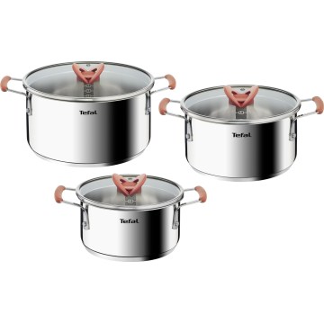 Tefal - Sada hrnců 6 ks OPTI'SPACE