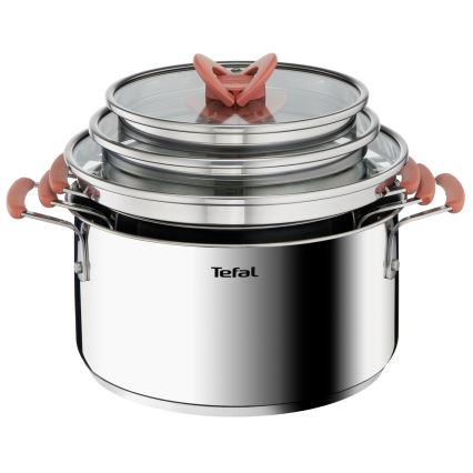 Tefal - Sada hrnců 6 ks OPTI'SPACE