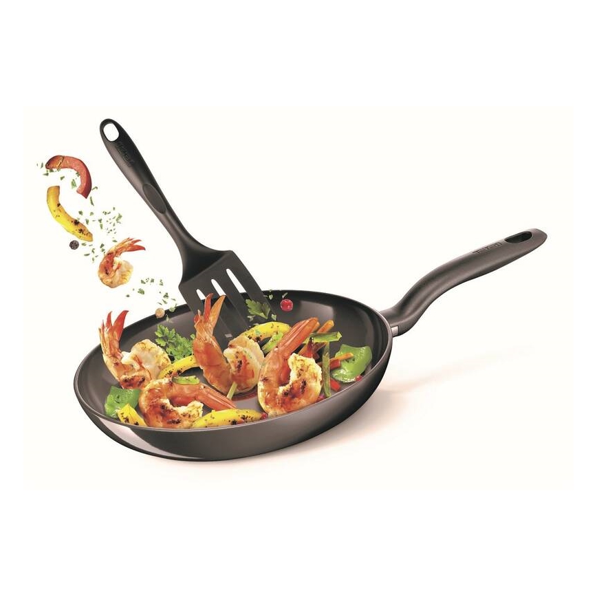 Tefal - Sada kuchyňského náčiní 9 ks BIENVENUE černá