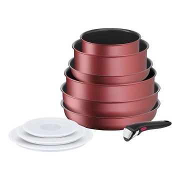 Tefal - Sada nádobí 10 ks INGENIO DAILY CHEF měděná
