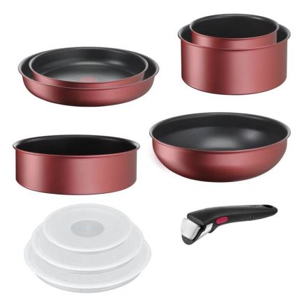 Tefal - Sada nádobí 10 ks INGENIO DAILY CHEF měděná