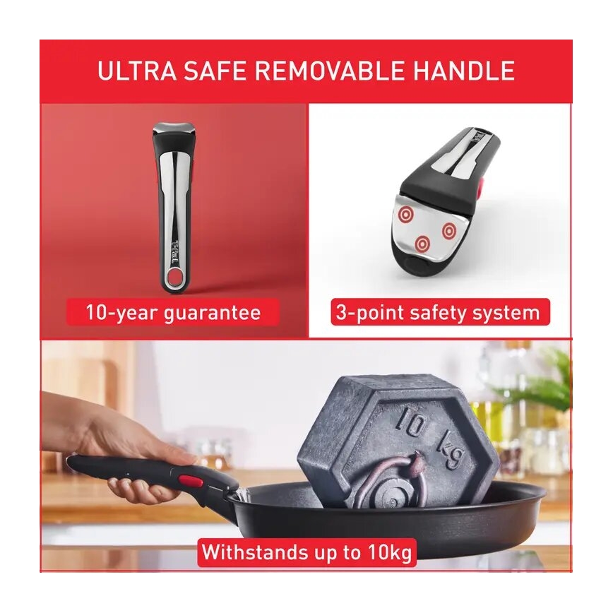 Tefal - Sada nádobí 13 ks INGENIO PREFERENCE ON nerez