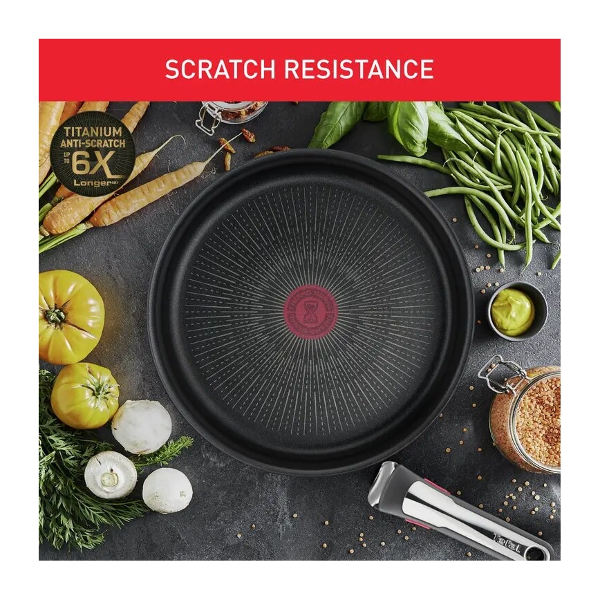 Tefal - Sada nádobí 13 ks INGENIO PREFERENCE ON nerez