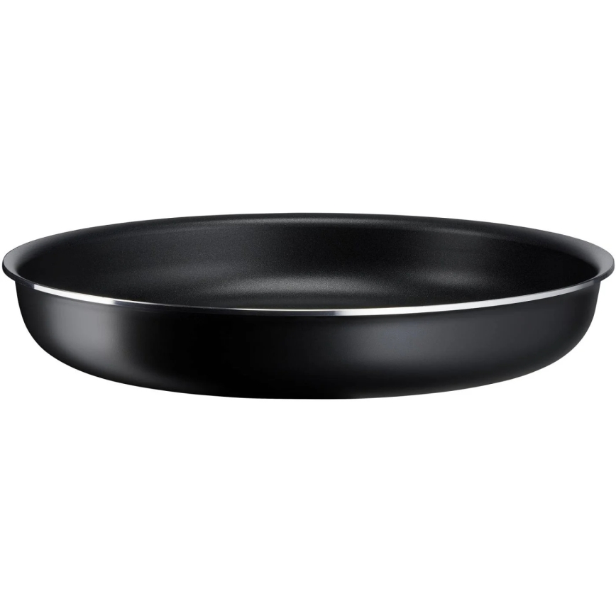 Tefal - Sada nádobí 3 ks INGENIO EASY COOK & CLEAN BLACK