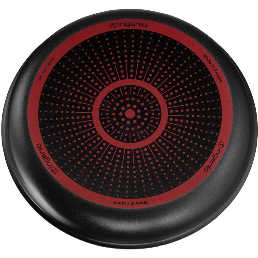 Tefal - Sada nádobí 3 ks INGENIO EASY COOK & CLEAN BLACK