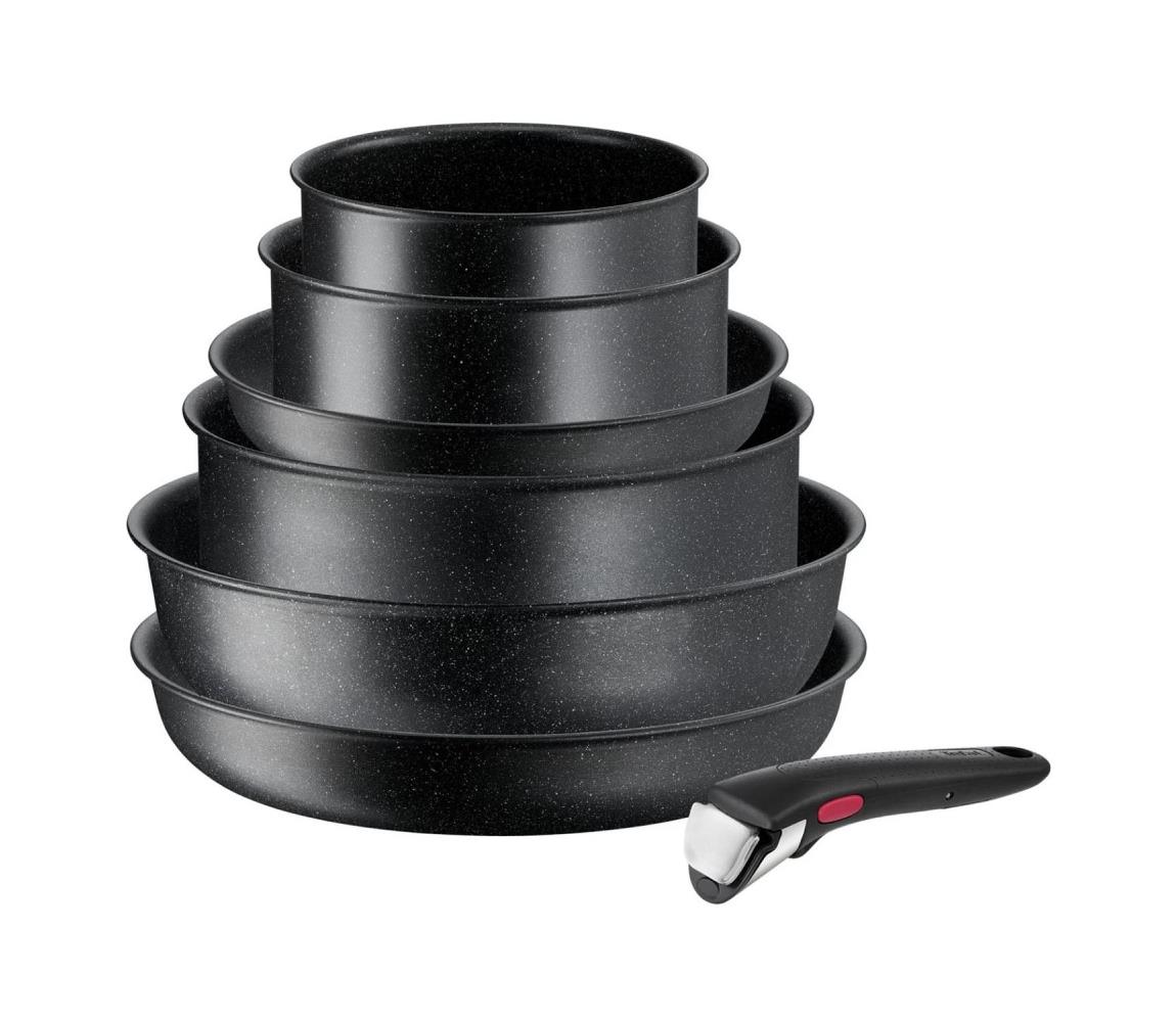 Tefal Tefal - Sada nádobí 7 ks INGENIO BLACK STONE 