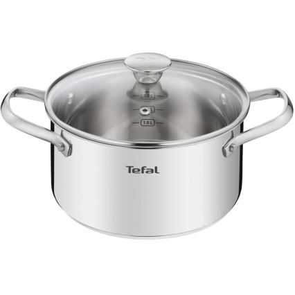 Tefal - Sada nádobí 9 ks COOK EAT nerez