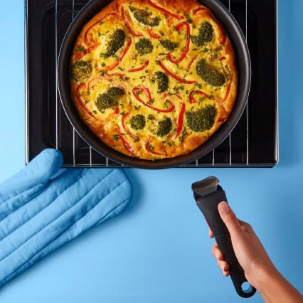 Tefal - Sada pánví 3 ks INGENIO EASY COOK & CLEAN BLACK