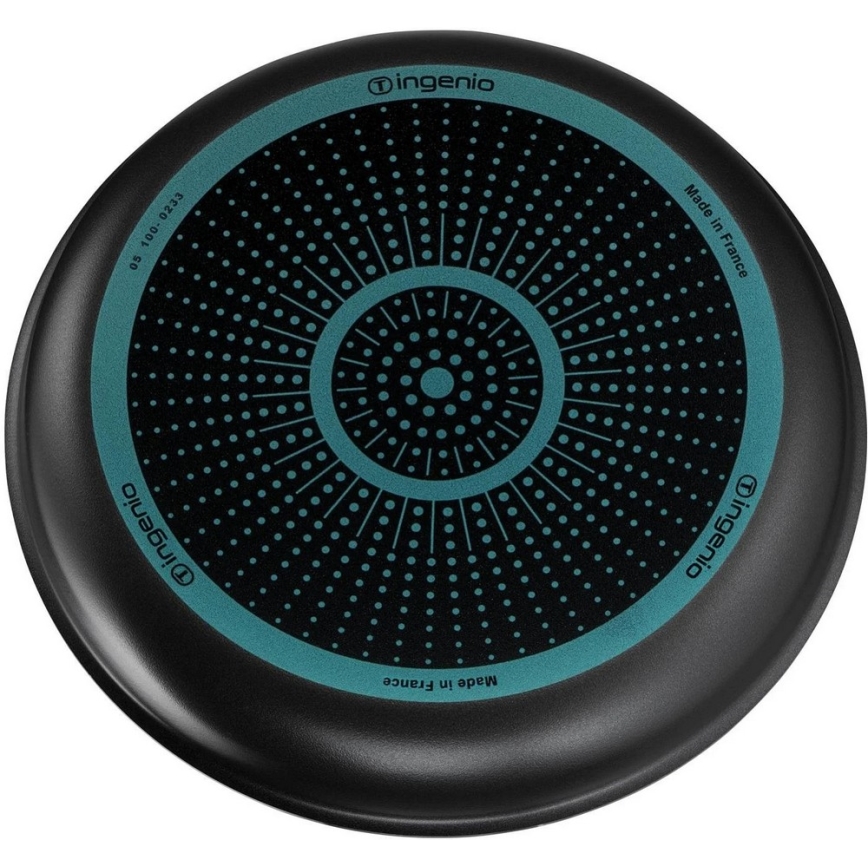 Tefal - Sada pánví 3 ks INGENIO EASY COOK & CLEAN BLACK