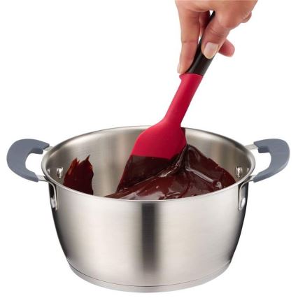 Tefal - Silikonová lžíce INGENIO černá/červená