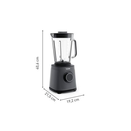 Tefal - Stolní mixér 2 l PERFECTMIX+ 1200W/230V černá
