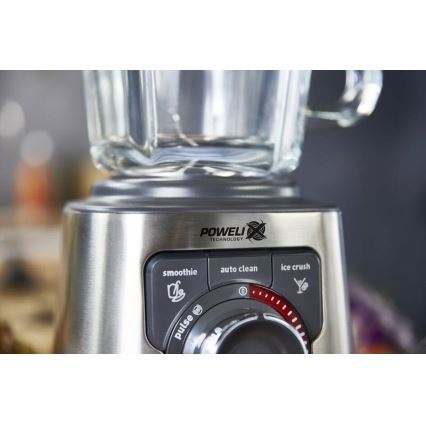 Tefal - Stolní mixér 2 l PERFECTMIX+ 1200W/230V chrom/černá