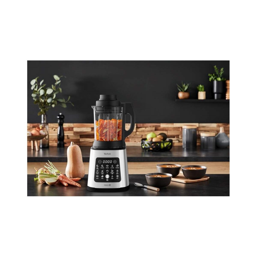 Tefal - Stolní mixér 2 l PERFECTMIX+ 1400W/230V matný chrom