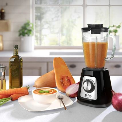Tefal - Stolní mixér BLENDFORCE 800W/230V černá/nerez