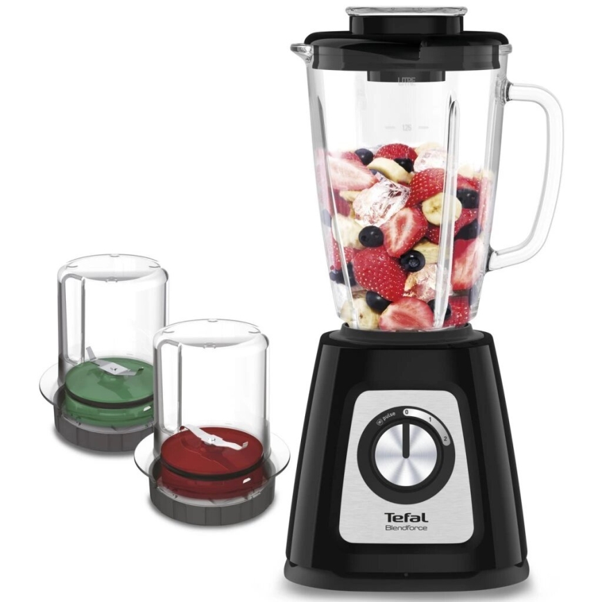 Tefal - Stolní mixér BLENDFORCE 800W/230V černá/nerez