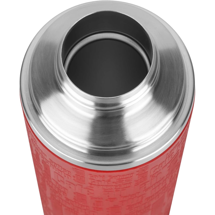 Tefal - Termoska s hrníčkem 1 l SENATOR nerez/červená